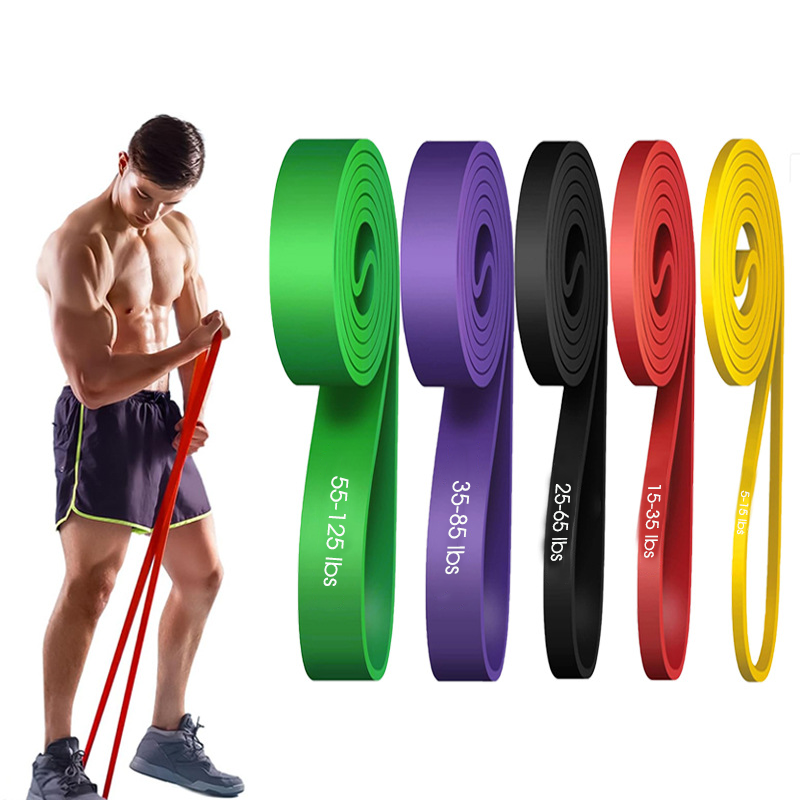 Yoga Fitness Resistance Band - 5-Pack Resistance Bands Set TPE Fitness