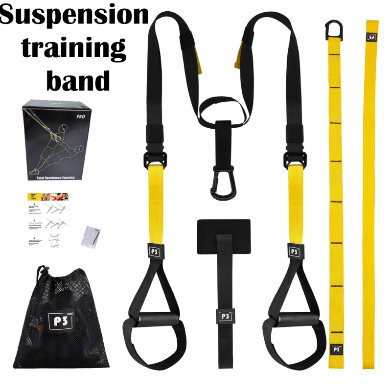 Yoga Fitness Trx - Suspension Training Strap Fitness Strength Power