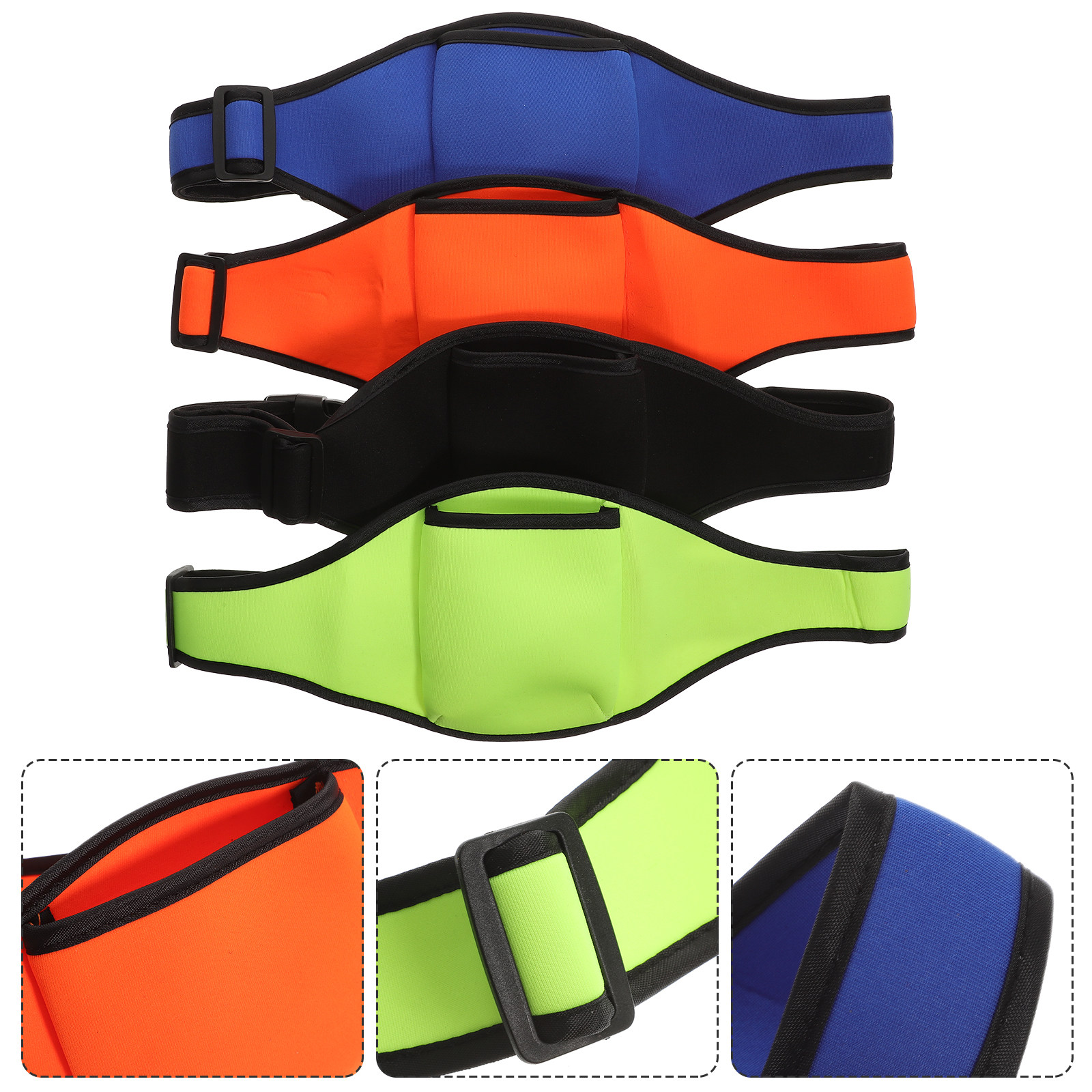 Yoga Fitness Instructor - 4Pcs Comfortable Adjustable Mic Belt Pouches