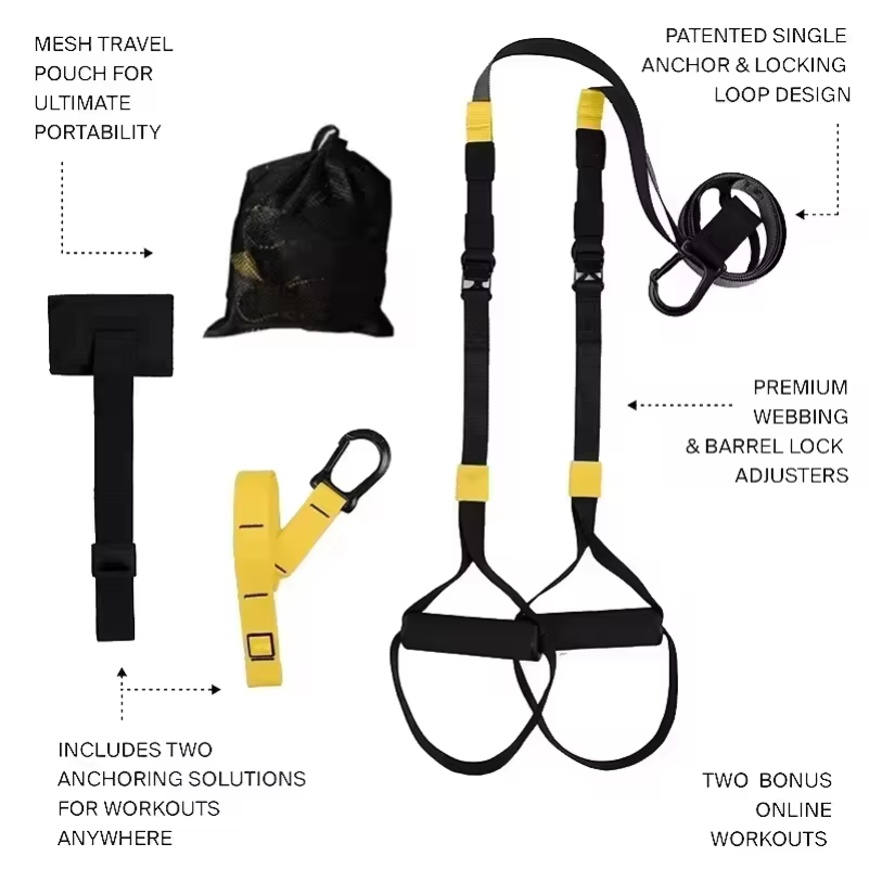 Suspension Training Strap Fitn - Yoga Fitness Trx ulasan dan harga