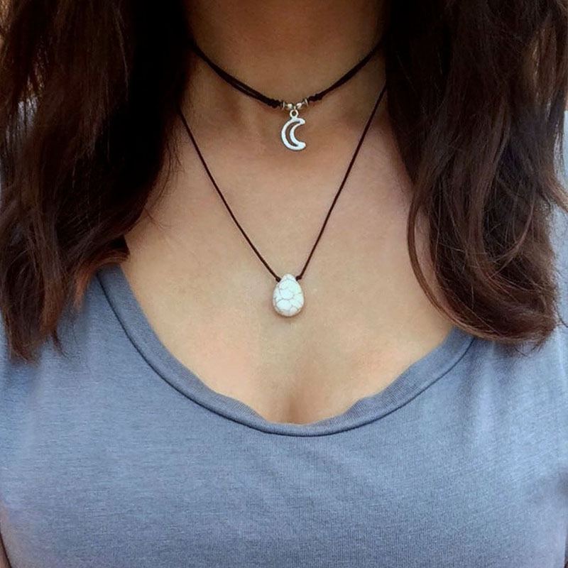 Rhodonite Gemstone Choker, Gru - Yoga Fitness Tracker ulasan dan harga