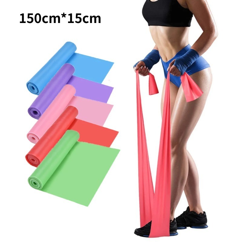 Natural Latex Resistance Bands - Yoga Fitness Resistance Band ulasan dan harga