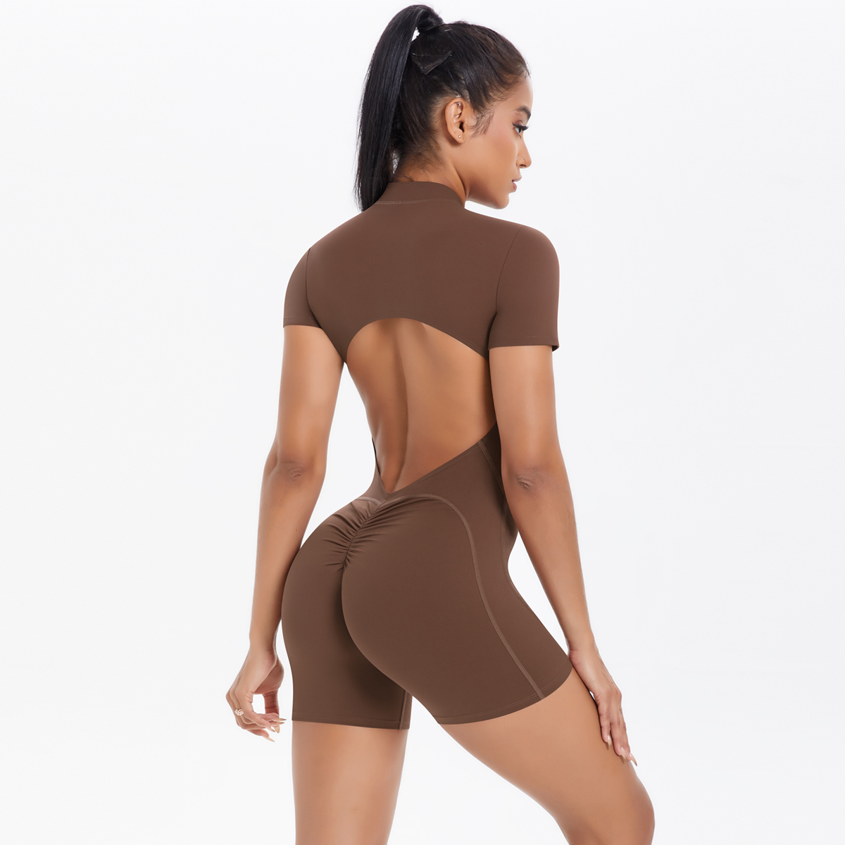 Women Gym Jumpsuit Short Yoga  - Yoga Overall Fitness ulasan dan harga