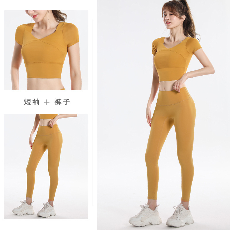 Quick Dry Set Sports Top With  - Yoga Of Fitness ulasan dan harga