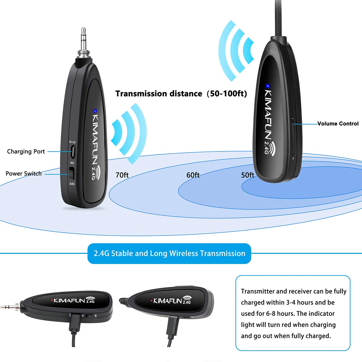 KIMAFUN 2.4G Wireless Fitness  - Yoga Fitness Instructor ulasan dan harga