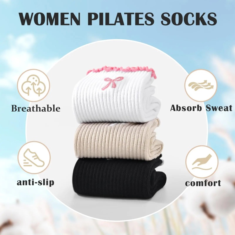 Professional Yoga Socks, Cotto - Yoga Of Fitness ulasan dan harga
