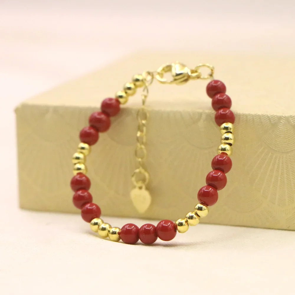 Charm Lovely Red Bracelet Baby - Yoga Fitness Tracker ulasan dan harga