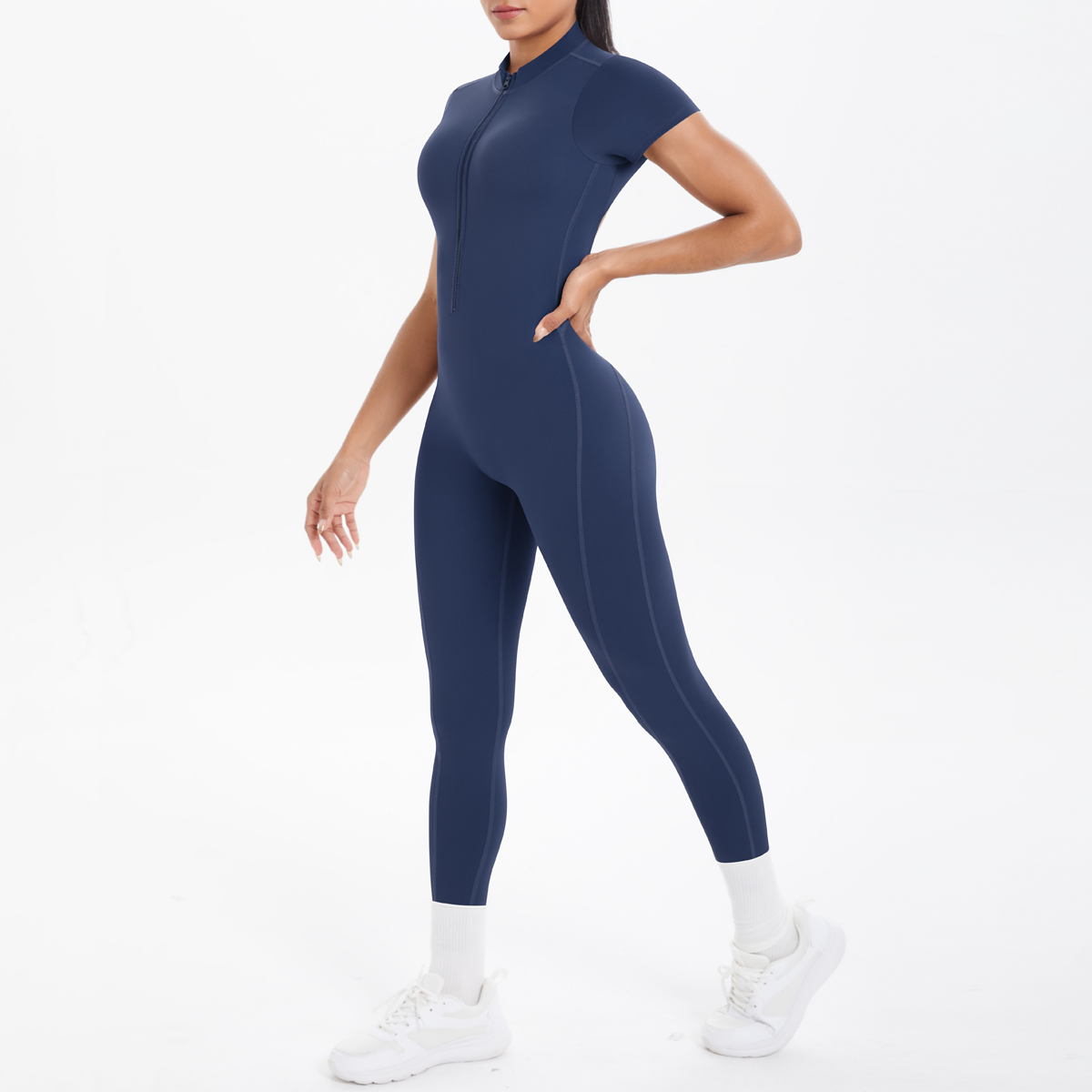 New Backless Bodycon Scrunch J - Yoga Overall Fitness ulasan dan harga