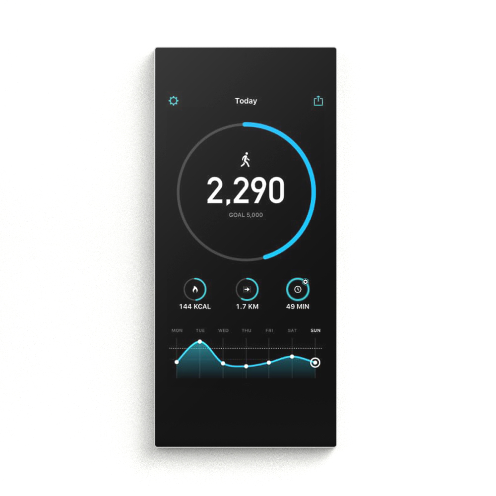 Wall Mounted Interactive Mirro - Yoga For Fitness App ulasan dan harga