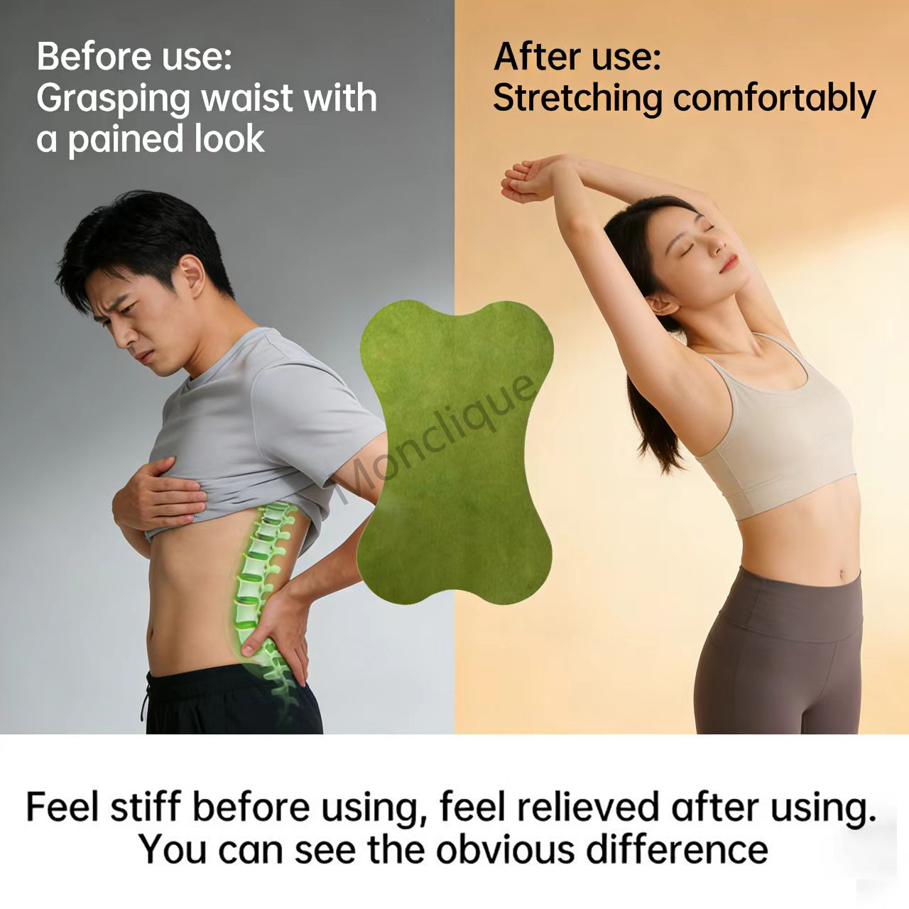 24/48PCS Lumbar Patch Back Mas - Yoga Fitness Promotion ulasan dan harga