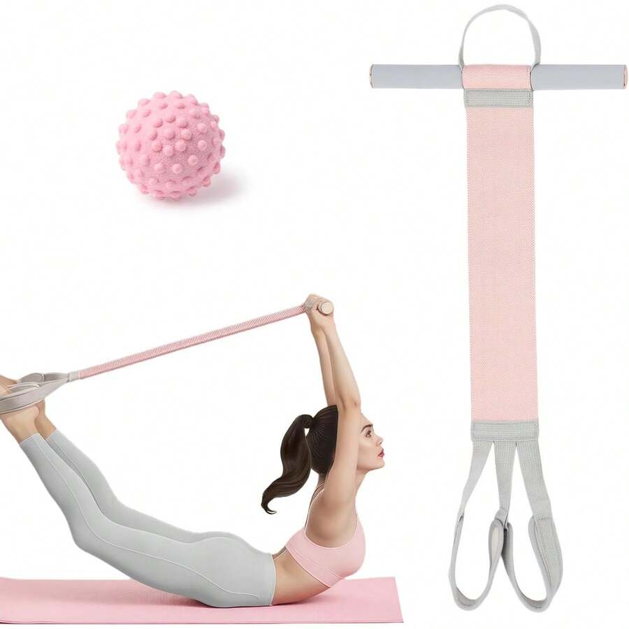 120-Pound Resistance Band With - Yoga Fitness Resistance Band ulasan dan harga