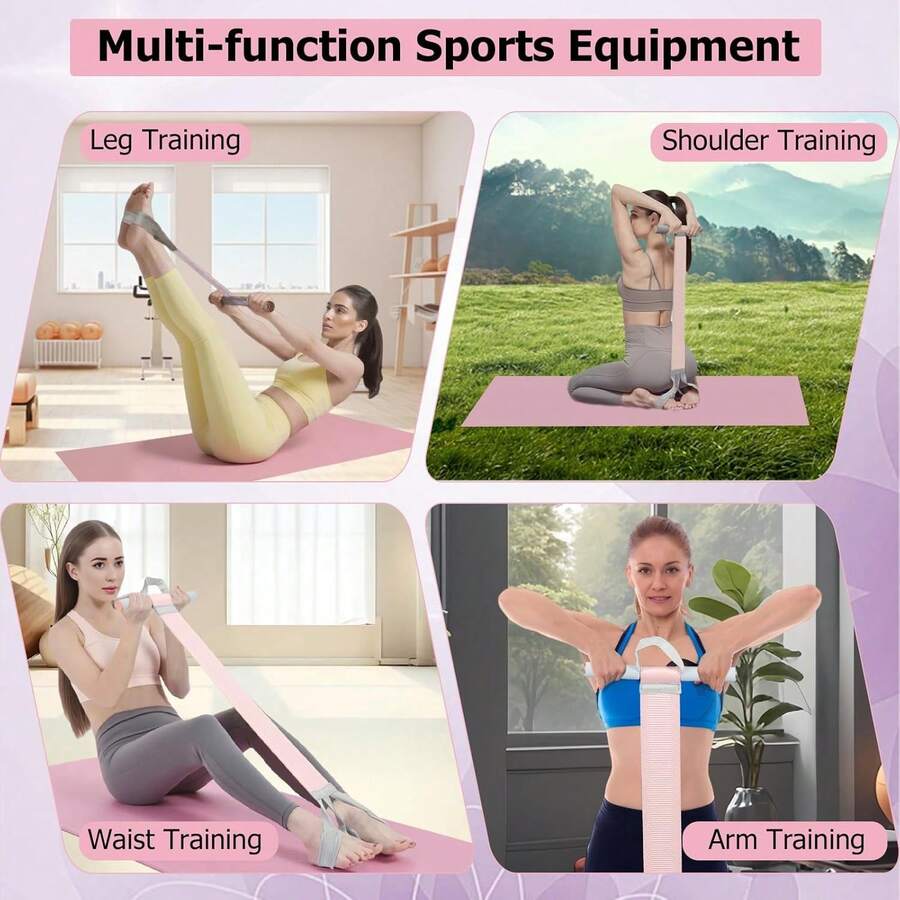 120-Pound Resistance Band With - Yoga Fitness Resistance Band ulasan dan harga