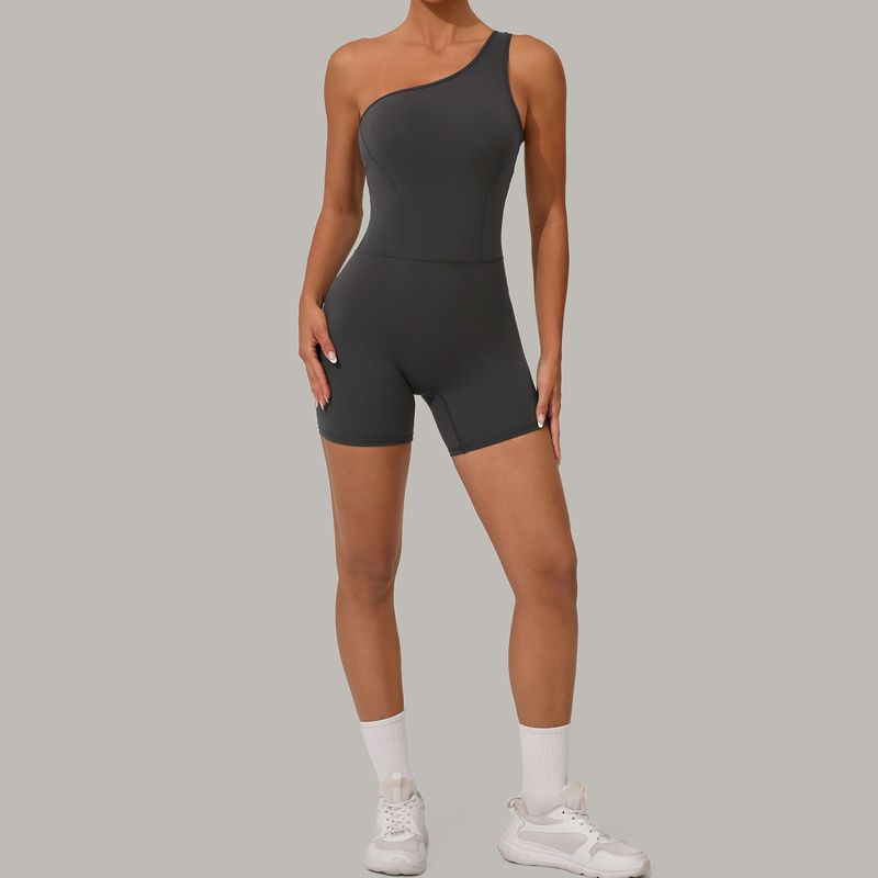 Seamless Woman One-Shoulder Yo - Yoga Overall Fitness ulasan dan harga