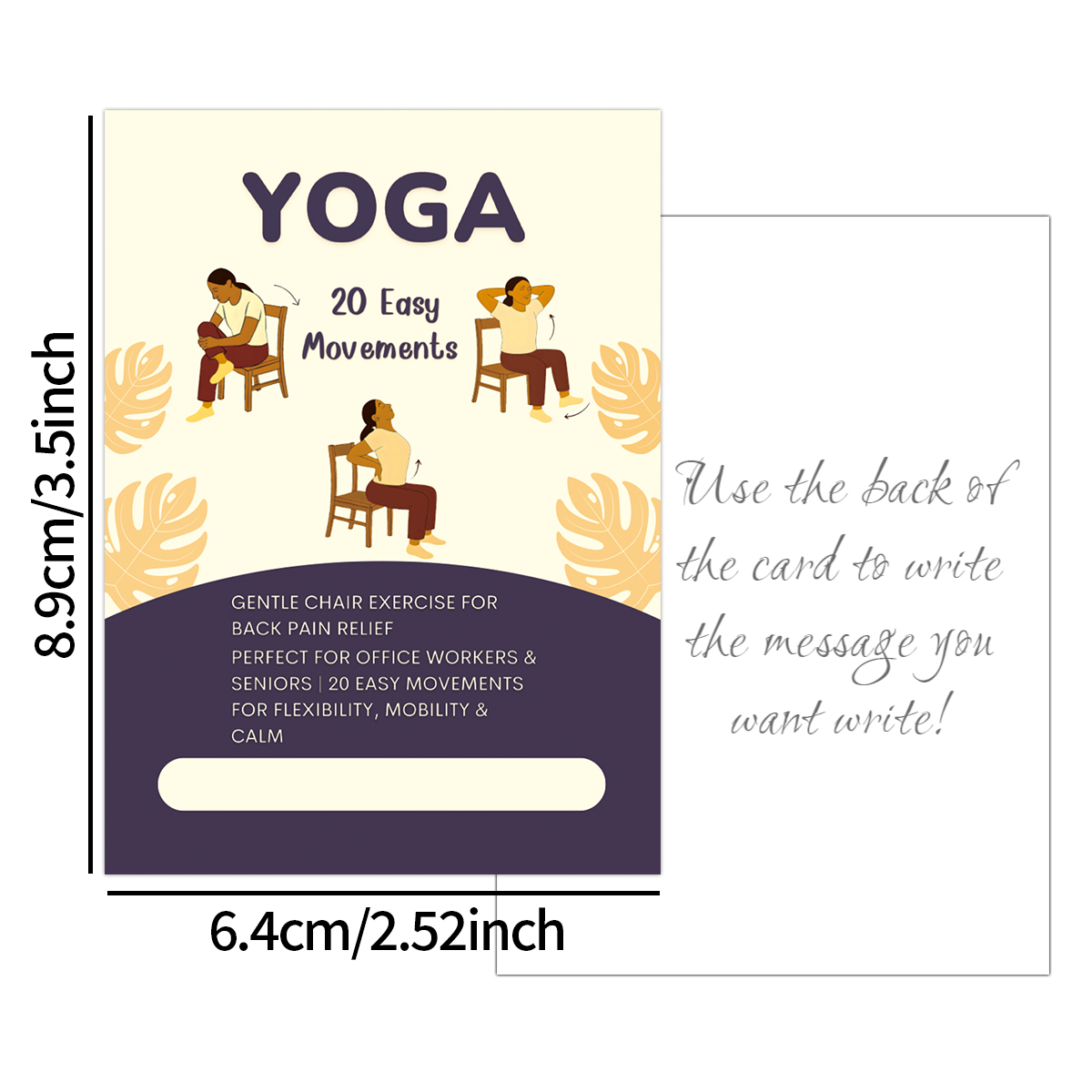 21pcs Seated Yoga Cards,Easy C - Yoga Fitness Instructor ulasan dan harga