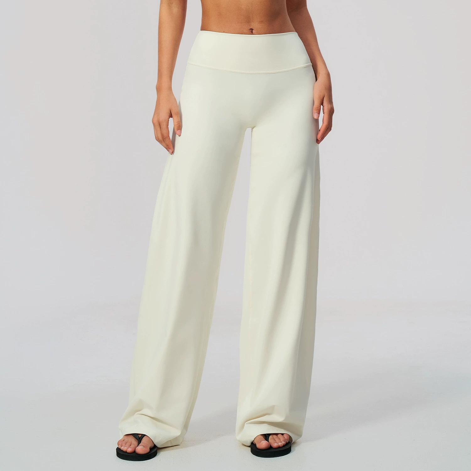 Women High Waist Wide Leg Pant - J-Yoga Fitness ulasan dan harga