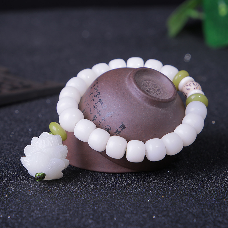 108 White Jade Bodhi Roots Bra - Yoga Fitness Tracker ulasan dan harga
