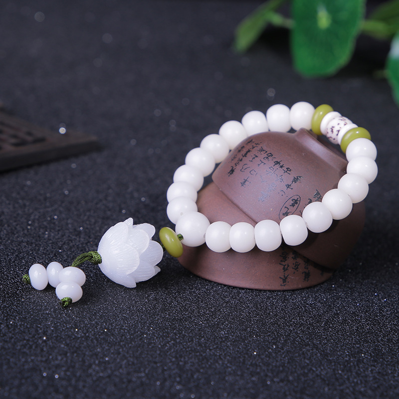 108 White Jade Bodhi Roots Bra - Yoga Fitness Tracker ulasan dan harga