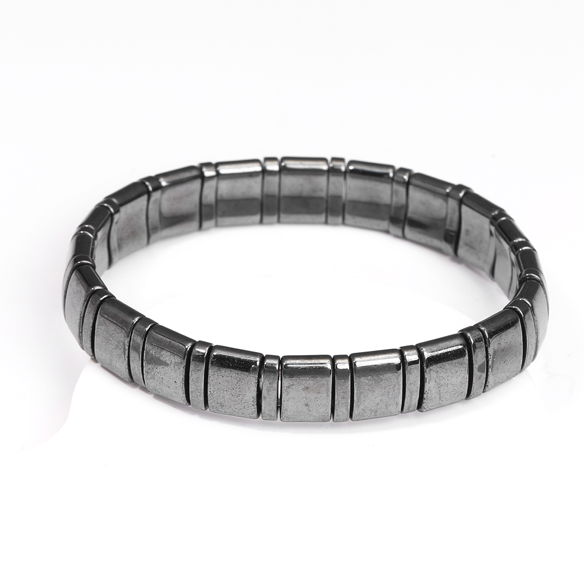 Energy Stone Hematite Bracelet - Yoga Fitness Instructor ulasan dan harga