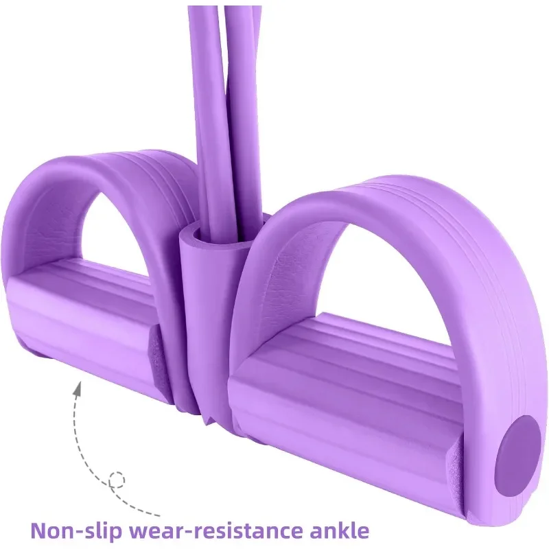 4/6 Level Resistance Band Elas - Yoga Fitness Resistance Band ulasan dan harga